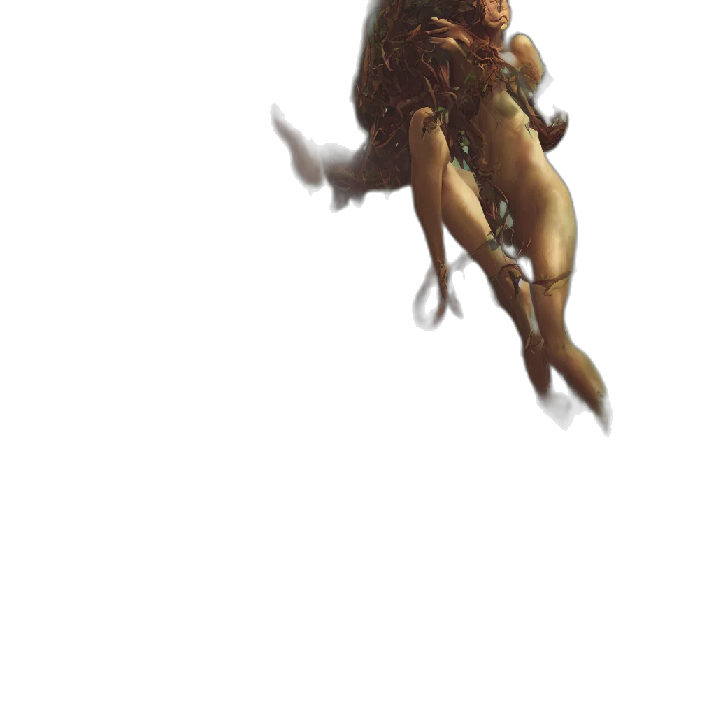 creature, animal, dragon, hair transparent PNG cut-out