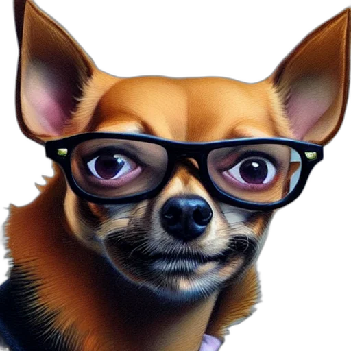 animal, face, staff, creature, photorealistic, cartoon, 3d render, watercolor transparent PNG cut-out
