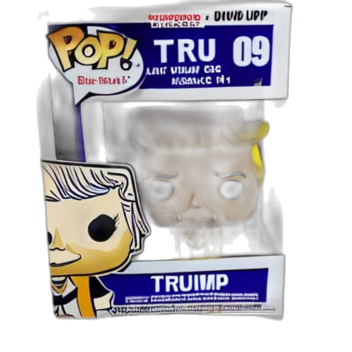 donald, trump, funko, pop transparent PNG cut-out
