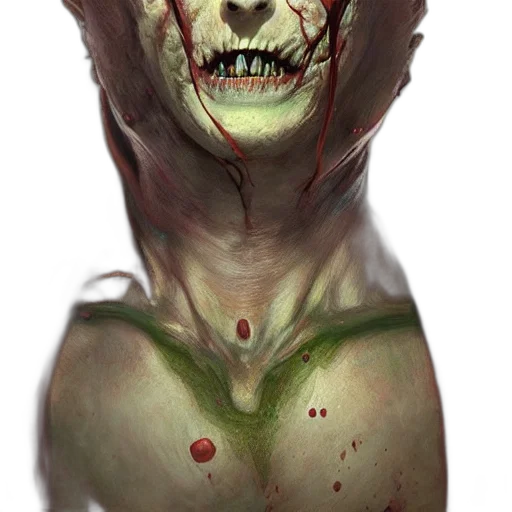 face, creature, mask, staff transparent PNG cut-out