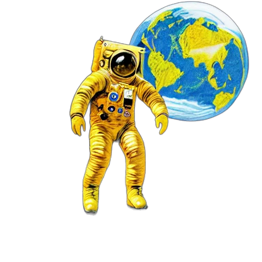 staff, concept art, 3d render, outer space transparent PNG cut-out