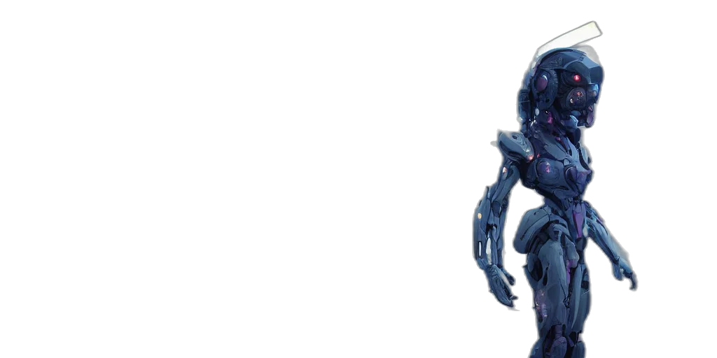 robot, creature, animal, weapon transparent PNG cut-out