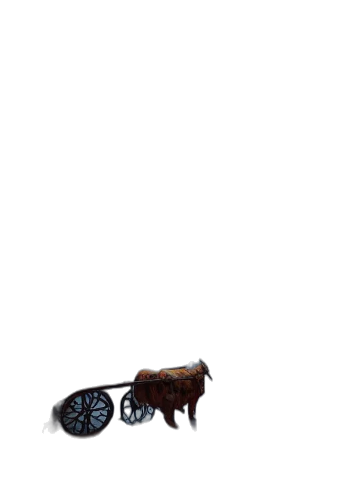 animal, furniture, dress, creature, pixel art, concept art, 3d render, fantasy art transparent PNG cut-out