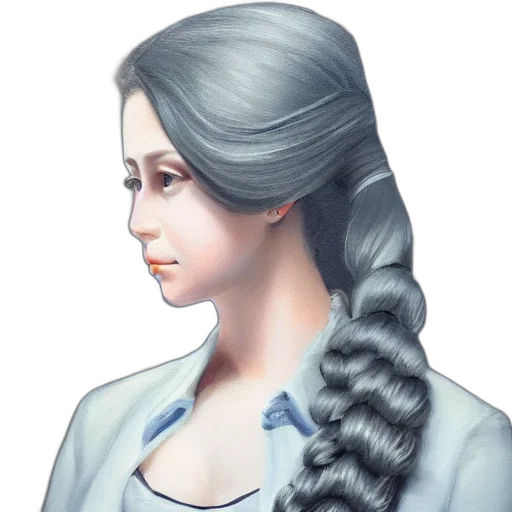 staff, face, hair, jewelry transparent PNG cut-out