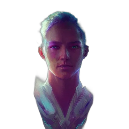 face, staff, robot, dragon transparent PNG cut-out
