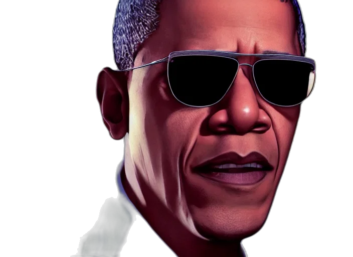 face, photorealistic, 3d render, comic book art transparent PNG cut-out
