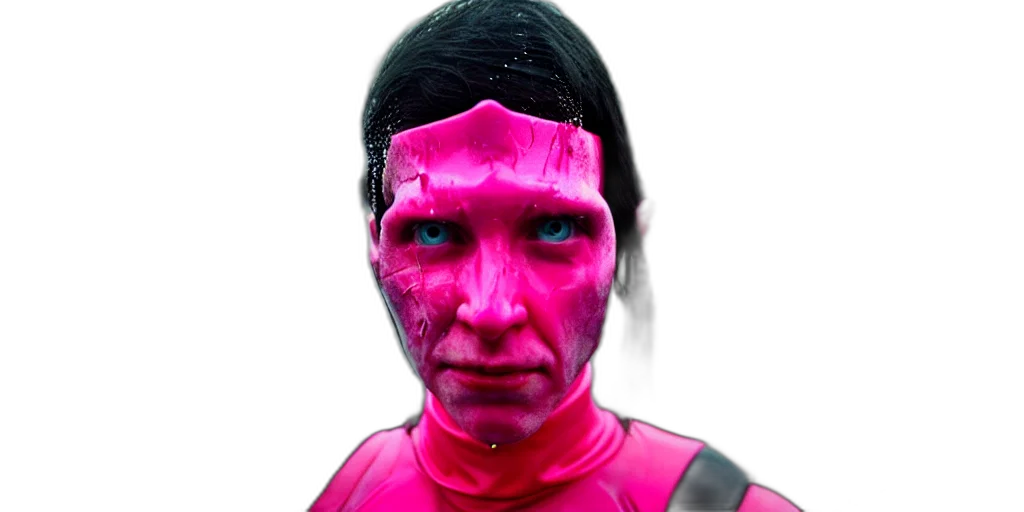 mask, face, creature, robot transparent PNG cut-out