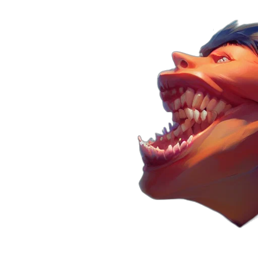 dragon, creature, face, mask transparent PNG cut-out