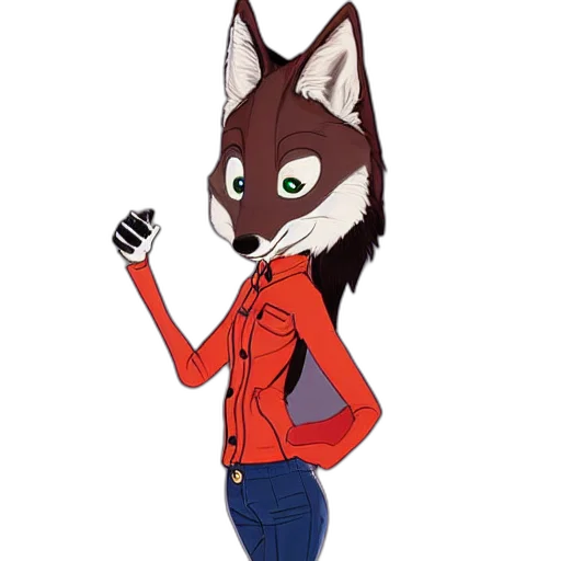 jacket, staff, animal, mask transparent PNG cut-out