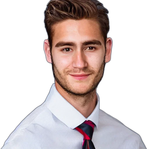 staff, face, hair, jacket transparent PNG cut-out