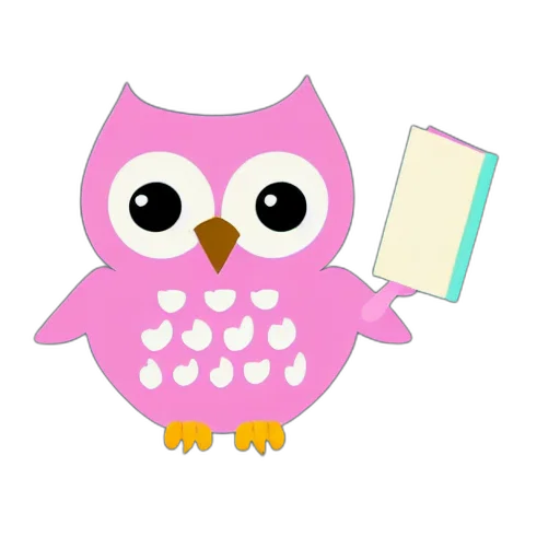 animal, 3d render, cartoon, pixel art, concept art, pastel, cute, owl transparent PNG cut-out