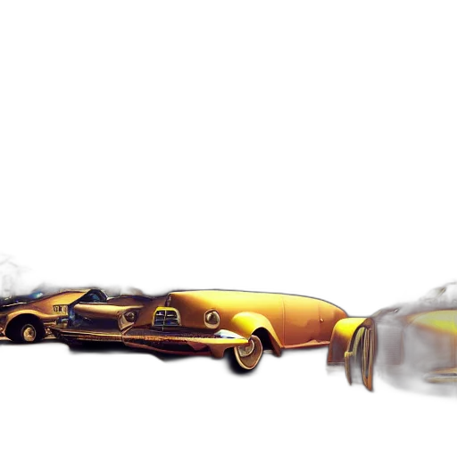 car, weapon, concept art, 3d render, photorealistic, comic book art, fog, fire transparent PNG cut-out