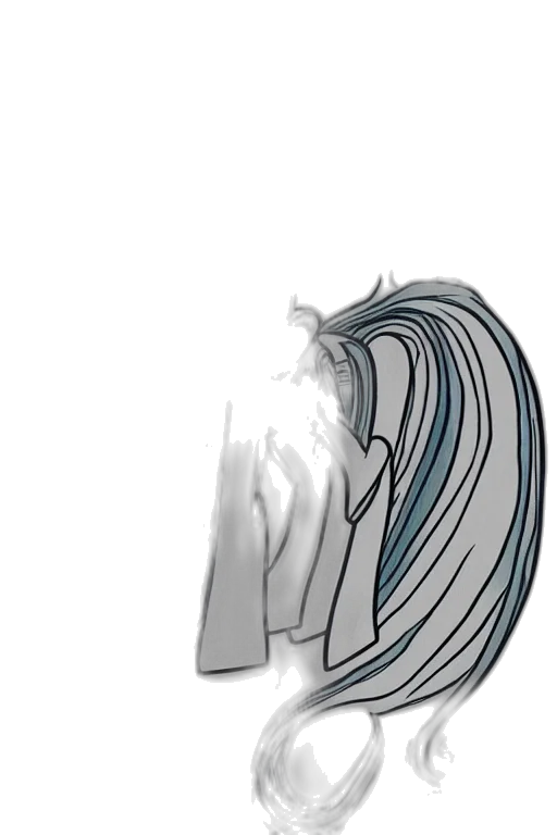 hair, mask, weapon, robot transparent PNG cut-out