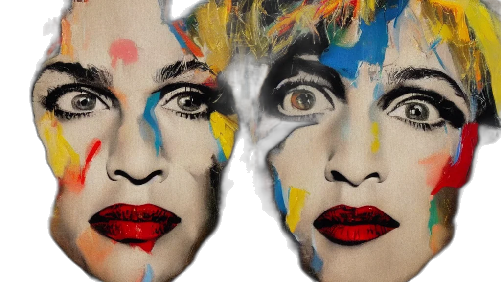 madonna, original, artwork, jean transparent PNG cut-out