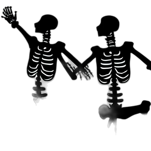 robot, jewelry, 3d render, concept art, two, praying, skeletons, kneeling transparent PNG cut-out
