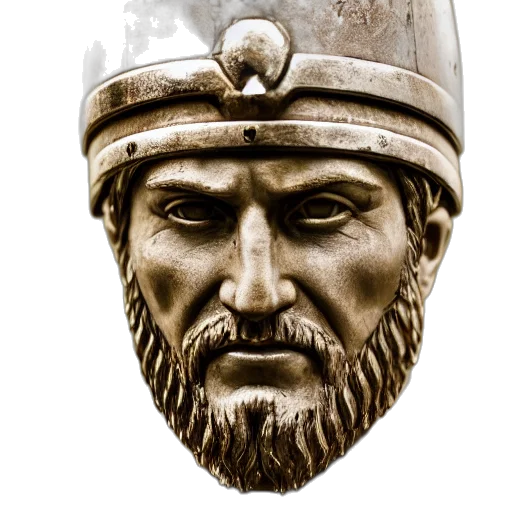face, crown, staff, mask transparent PNG cut-out