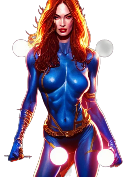 comic book art, concept art, fantasy art, cartoon, blue, portrait, apex, legends transparent PNG cut-out