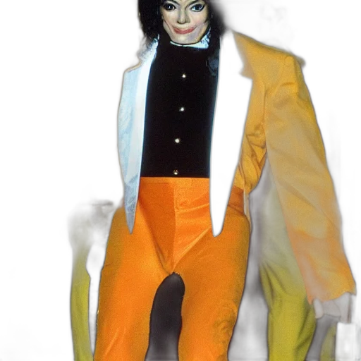 jacket, mask, creature, staff transparent PNG cut-out
