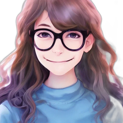 face, staff, hair, creature transparent PNG cut-out
