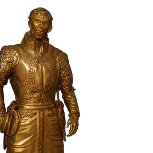 portrait, russia, bronze, statue, uhd, unreal, engine, octane transparent PNG cut-out
