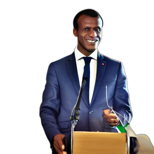 staff, haitian, emmanuel, macron transparent PNG cut-out