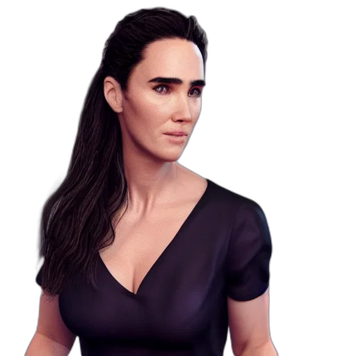 dress, face, photorealistic, concept art transparent PNG cut-out