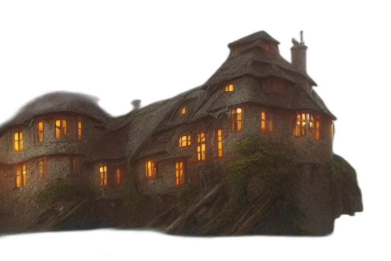 building, hat, 3d render, concept art transparent PNG cut-out