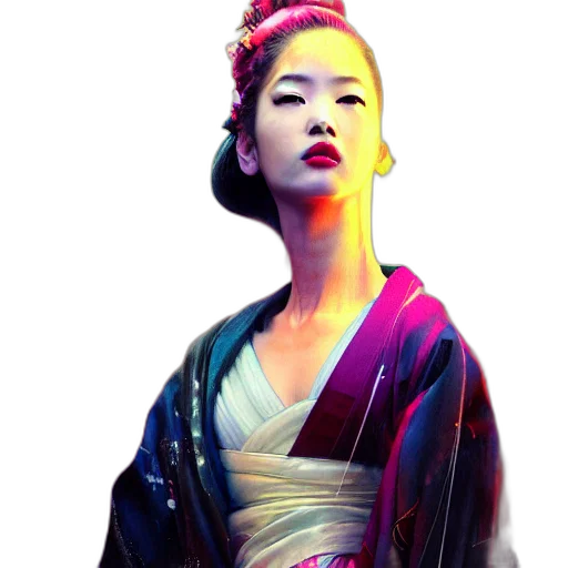 dress, staff, face, jewelry, photorealistic, vaporwave, fantasy art, concept art transparent PNG cut-out