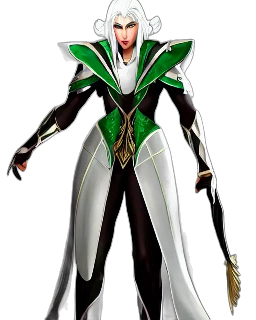 staff, sword, concept art, fantasy art, comic book art, 3d render, green, perfect transparent PNG cut-out