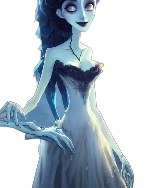 dress, crown, mask, staff, concept art, fantasy art, comic book art, watercolor transparent PNG cut-out