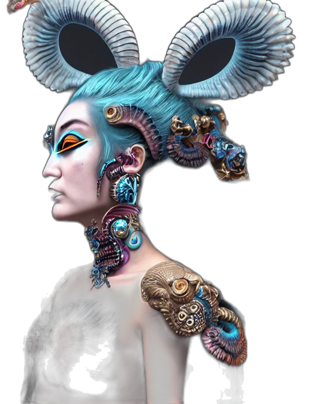 mask, jewelry, robot, face transparent PNG cut-out