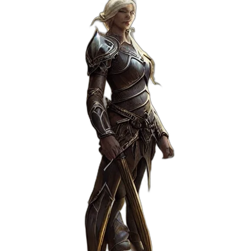 sword, staff, dragon, dress transparent PNG cut-out