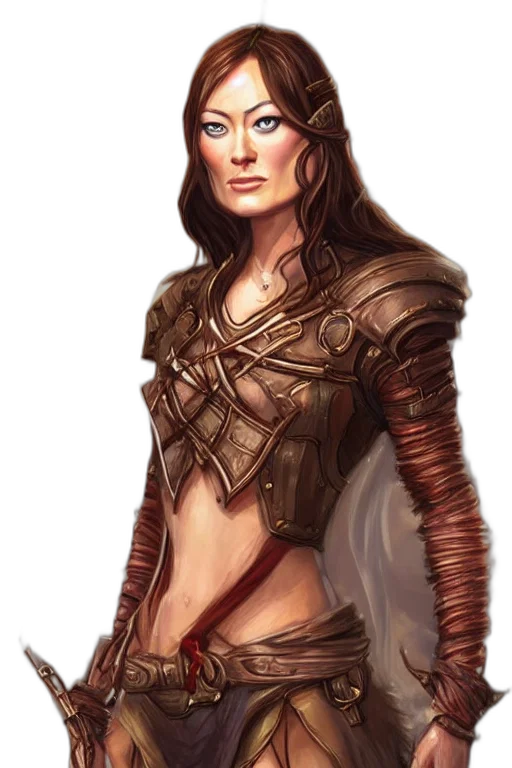 fantasy art, concept art, comic book art, photorealistic transparent PNG cut-out