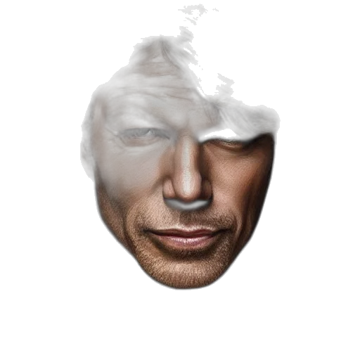 face, mask, hair, dragon, photorealistic, concept art, fantasy art, pixel art transparent PNG cut-out