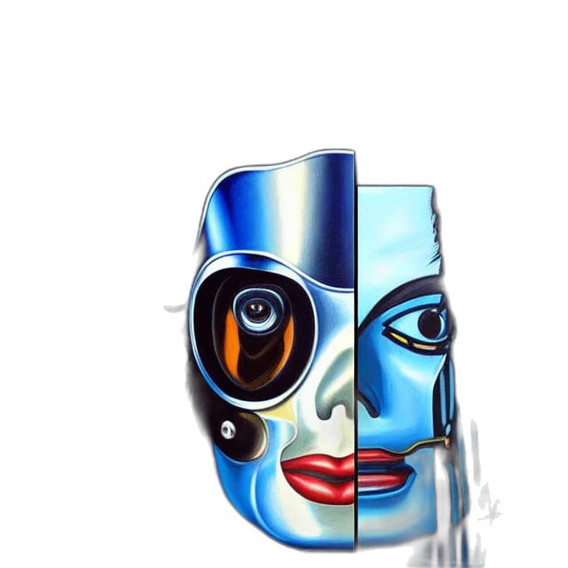 mask, robot, face, bottle, photorealistic, concept art, 3d render, cartoon transparent PNG cut-out