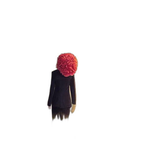 jacket, staff, hat, umbrella transparent PNG cut-out