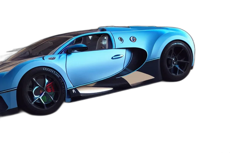 car, 3d render, concept art, photorealistic transparent PNG cut-out