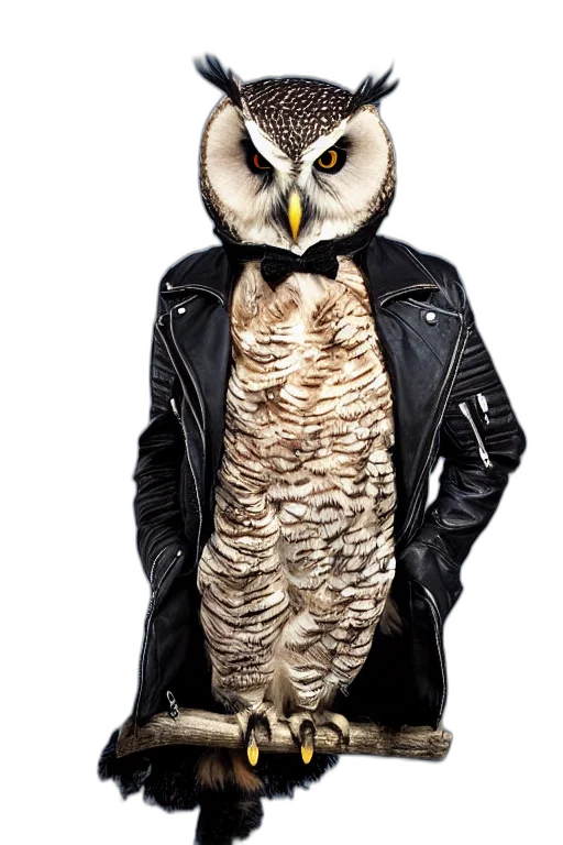 jacket, animal, creature, staff transparent PNG cut-out