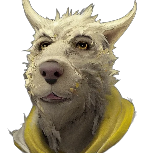 dragon, face, staff, creature transparent PNG cut-out