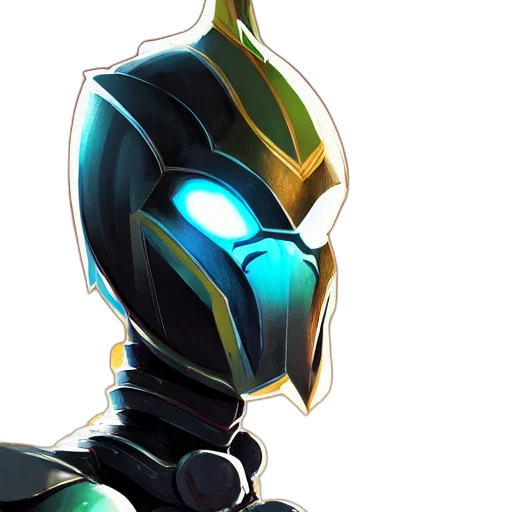 robot, mask, face, weapon transparent PNG cut-out