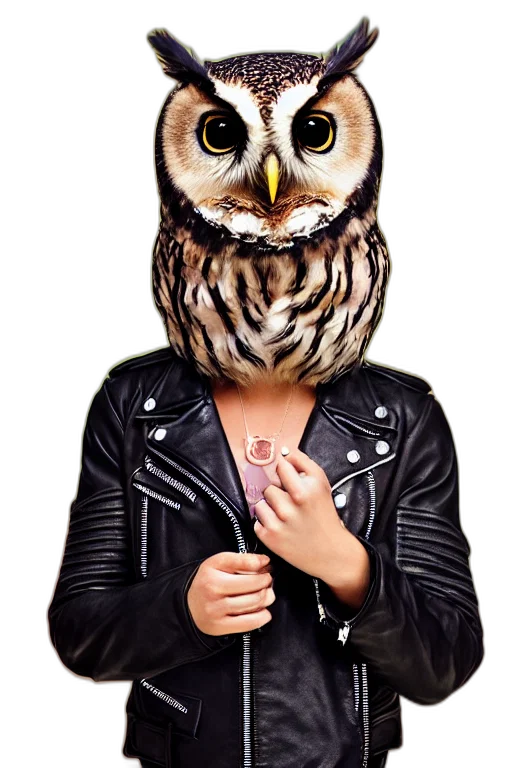 mask, jacket, animal, jewelry transparent PNG cut-out