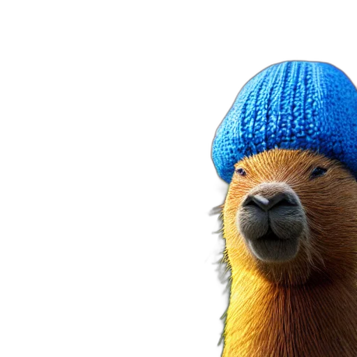 hat, animal, creature, jacket transparent PNG cut-out