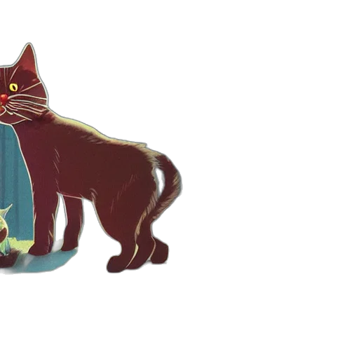 creature, animal, jacket, concept art, pixel art, watercolor, 3d render, red transparent PNG cut-out