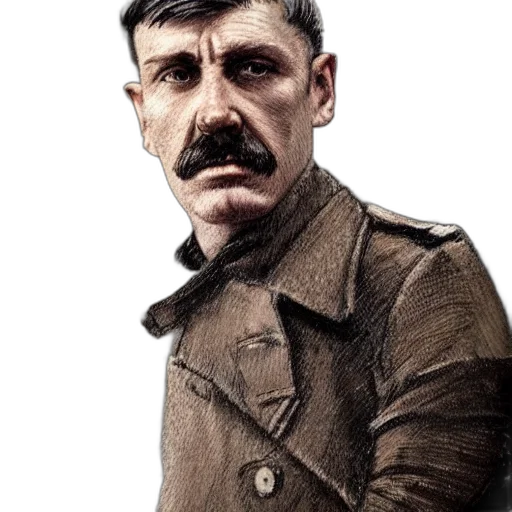 face, staff, jacket, hat, photorealistic, concept art, comic book art, pixel art transparent PNG cut-out