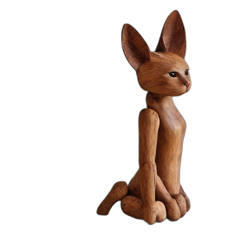 furniture, animal, staff, creature, 3d render, concept art, photorealistic, fantasy art transparent PNG cut-out