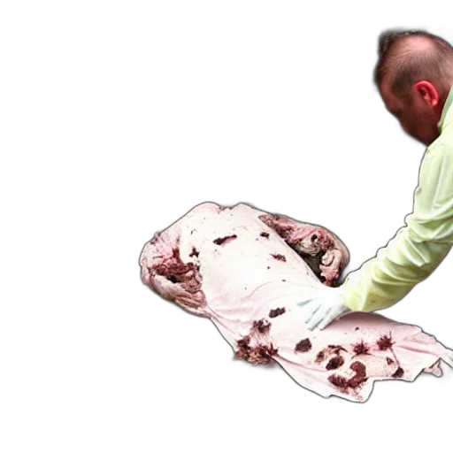 jacket, staff, food, creature transparent PNG cut-out