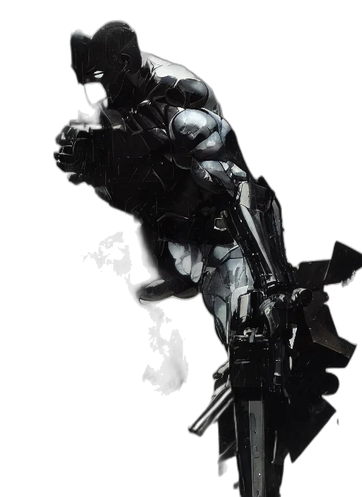 weapon, robot, sword, concept art transparent PNG cut-out