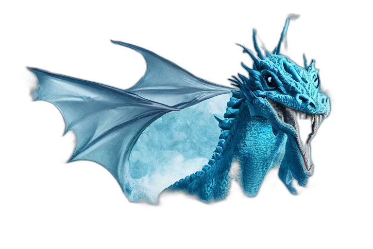 dragon, creature, animal, fantasy art transparent PNG cut-out