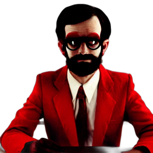 staff, mask, jacket, face transparent PNG cut-out