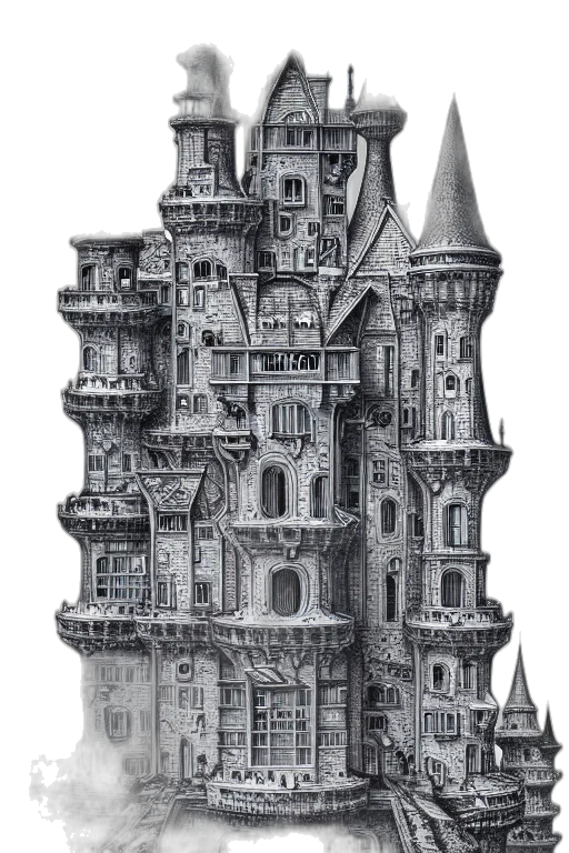 building, crown, furniture, dress transparent PNG cut-out